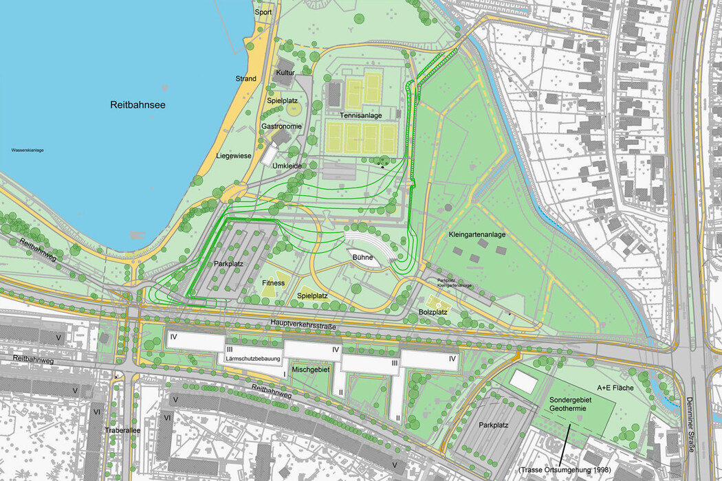 Plan und Praxis / Projekte / Städtebauliche Studie und BPlan Nr. 127