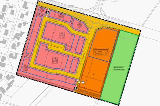 Wolfsburg Wendeberg II Vorentwurf